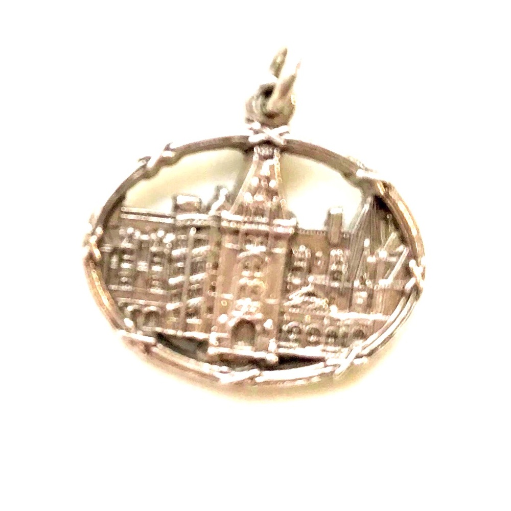 Sterling silver charm of the Biltmore Mansion